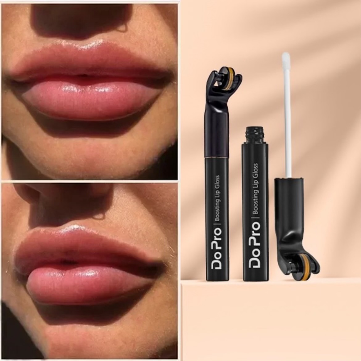 ליפגלוס לעיבוי וטיפוח השפתיים Boosting Lip Gloss – Do Pro