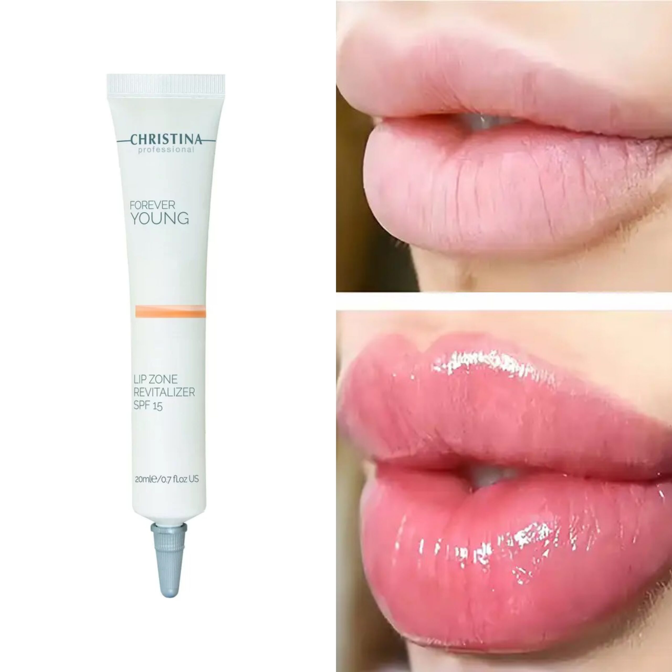 קרם מחייה לשפתיים Lip Zone SPF15 – סדרת פוראבר יאנג